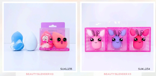 SET BEAUTY BLENDER X2 9965