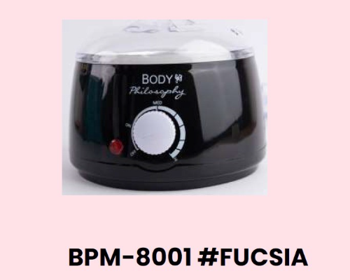 OLLA CALENTADORA DE CERA BODY PHILO #NEGRO BPM-8001