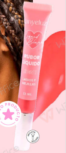 RUBOR LIQUIDO 2EN1 ANYELUZ BL052 #1