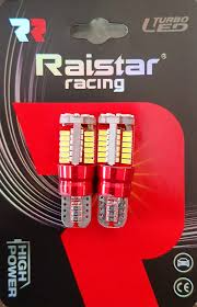 Vía led Racing rojo