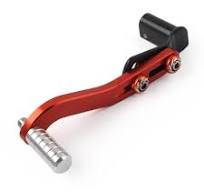 Pata de cambios de aluminio ROJO XM200