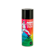 pintura spray negro brillante