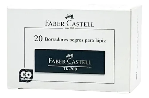 BORRADOR FABER CASTELL NEGRO