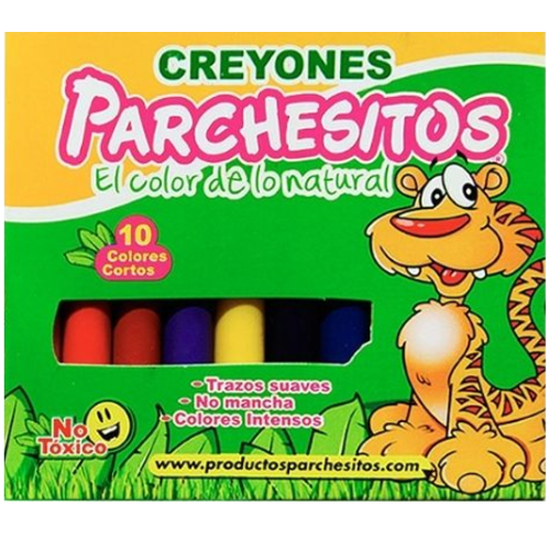 CREYON PROFESIONAL PARCHESITOS X10 GRANDE