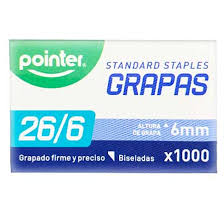 GANCHO COSEDORA POINTER 26/6 X1000 GVN