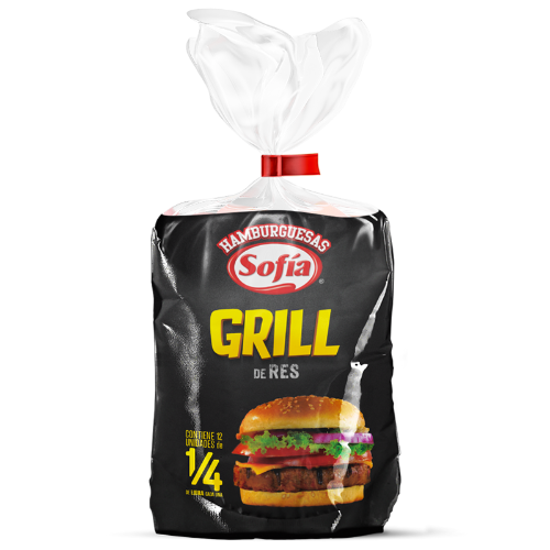 HAMBURGUESA GRILL SOFIA 12U