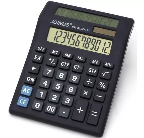 Calculadora doble visor 21x15cm.
