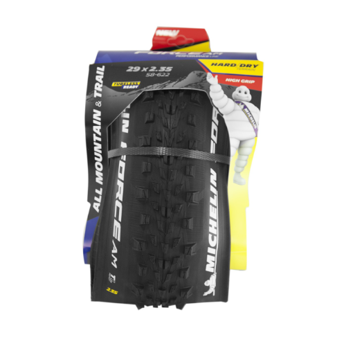 Llanta MICHELIN 29X2.35 (58-622) Montaña FORCE AM PERFO LINE Negro Doblable Tubeless Ready