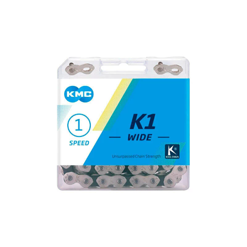 CADENA KMC 1/8" K1-W SILVER/SILVER