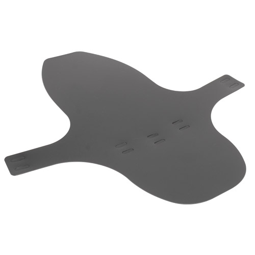 Salpicadera delantera para bicicleta negra smart fix