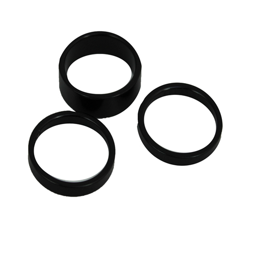 Espaciador de aluminio negro 28.6 5 y 10mm