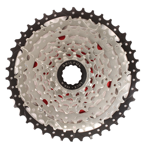 Cassette para bicicleta 8 velocidades 11 - 42 Doudle Spider CS - G280 sistema Skilful