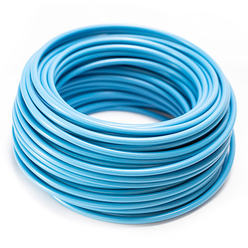 Funda para cable con teflon Eva 2P azul (compra minima rollo de 25m) Cyan