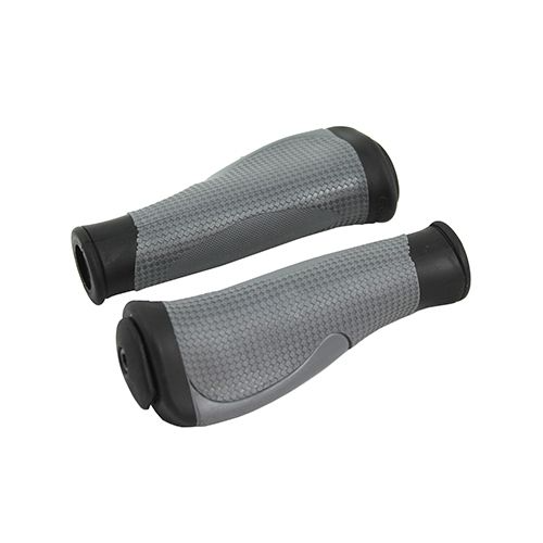 Puños para bicicleta Ebon Confortable negro/gris montaña