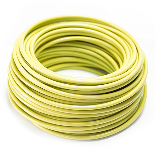 Funda para cable de bicicleta con teflon Eva 2P amarillo (compra minima rollo de 25m) YS722