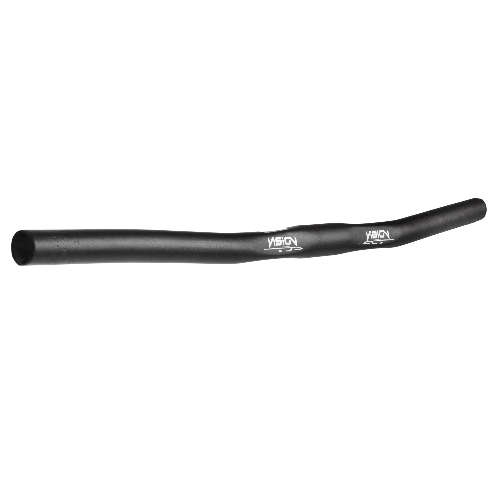 Manubrio para bicicleta de montaña recto de aluminio negro 31.8 580mm Vision 102BT