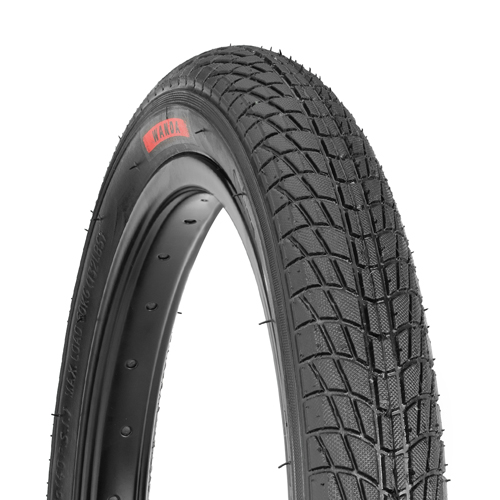 Llanta para bicicleta 14 x 1.95 P1023 negra Wanda