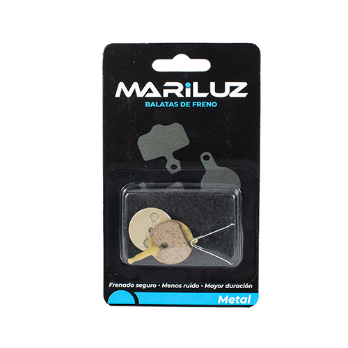 Balata de freno de disco para bicicleta metalica compatible