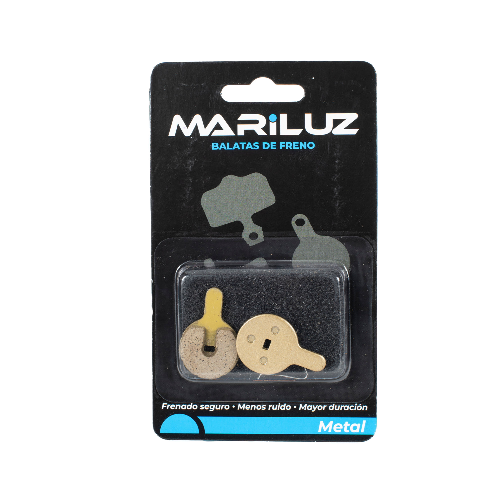 Balata de freno de disco para bicicleta metalica compatible caliper estandarVIQ - 022 Mariluz