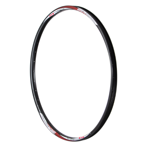 Rin BENOTTO 27.5x1.75 36B 14G Aluminio Negro Aero Doble Pared Freno de Disco