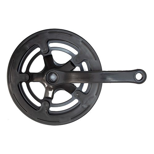 Multiplicacion para bicicleta 44D x 165mm x 1/8 eje cuadrado con cubrecadena PVC JXH-5 Accura