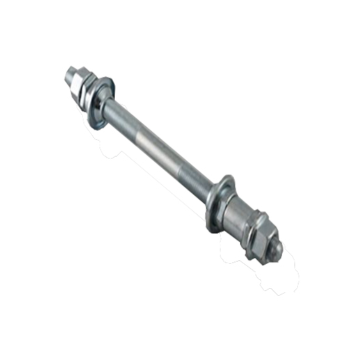 Eje trasero para bicicleta de 3/8 171mm con separador (8pz)