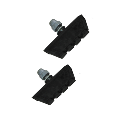 Zapatas de freno para bicicleta cross negra Mariluz