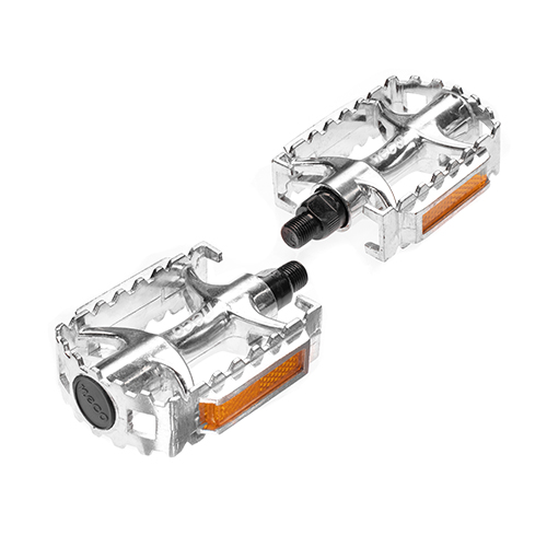 Pedales para bicicleta MTB 1/2 de aluminio plata WP-895 Mariluz