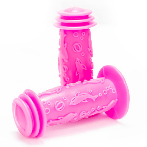 PUÑOS P/BICICLETA INFANTIL ROSA