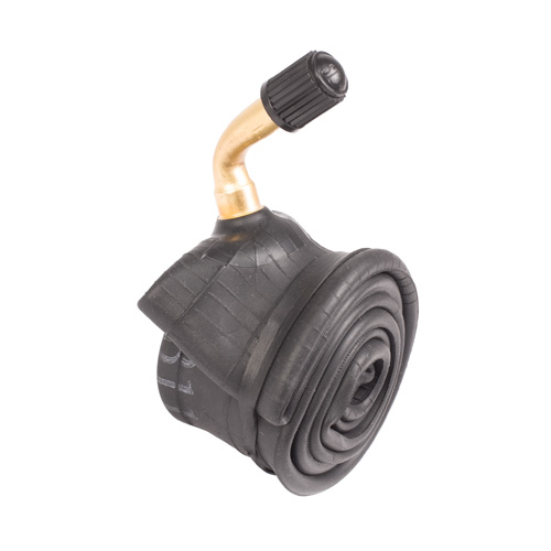 Camara para scooter electrico 8 X 1 1/4 valvula americana curva Nyco
