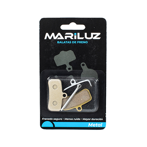 Balata de freno de disco para bicicleta metalica compatible Saint - Zee VIQ-017 Mariluz