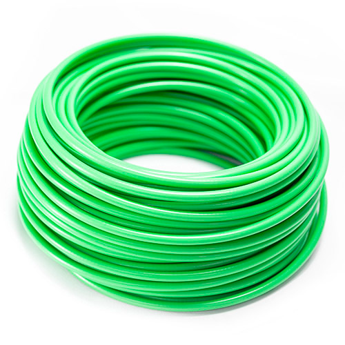 Funda para cable de bicicleta con teflon Eva 2P verde