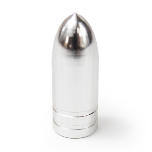 Tapon valvula de aluminio Bullet Bala. Surtidos colores