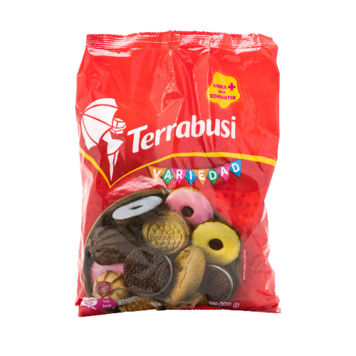 GALLETITAS DULCES SURTIDAS TERRABUSI VARIED 390G