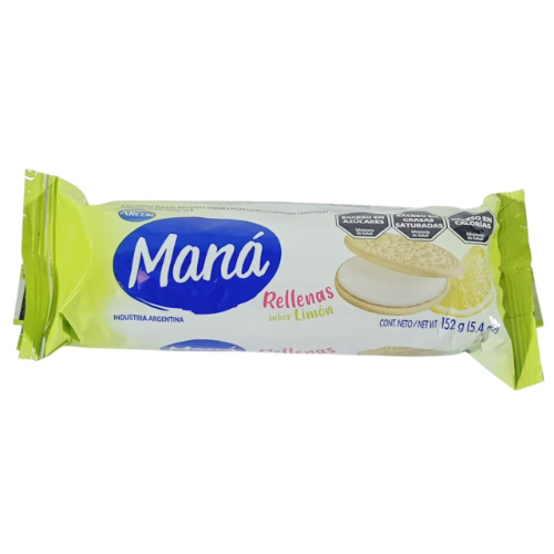 Mana relleno limón