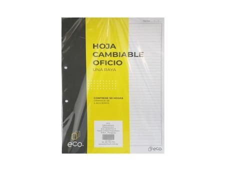 HOJA A RAYA OFICIO