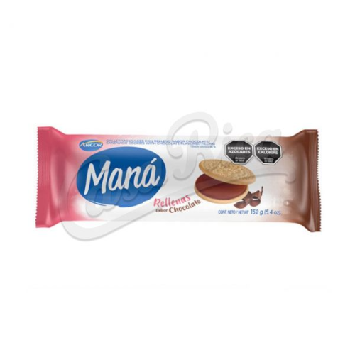 Mana relleno chocolate
