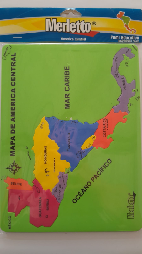 Fomi educativo mapa de centro américa merletto