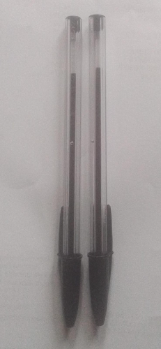 Plumas negras bic cristal 1mm dura +