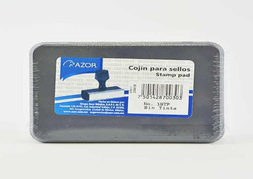 cojín para sellos sin tinta
