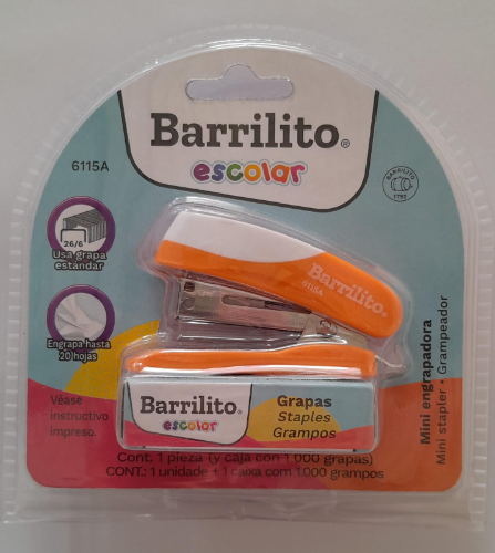 Mini engrapadora barrilito