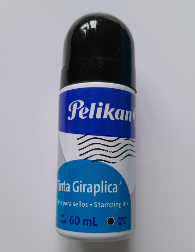 Tinta pelikan roll on 60ml negro