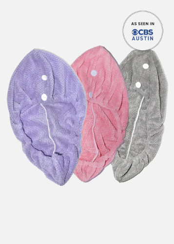 Microfiber Hair Turban Towel AOA