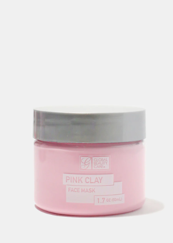 Mascarilla Facial Pink Clay Face Mask Global Beauty