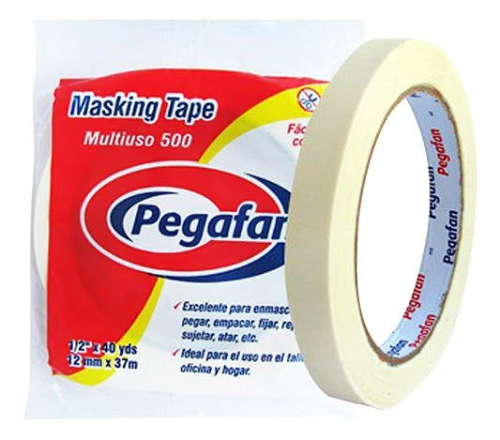 CINTA ADHESIVA PEGAFAN PAPEL 12 X 36.58 MTS.