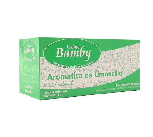 Aromatica De Limoncillo Bamby x  20 bolsitas