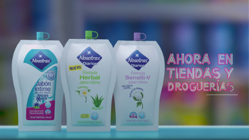 Jabon Intimo Nosotras Diarios HERBAL - V