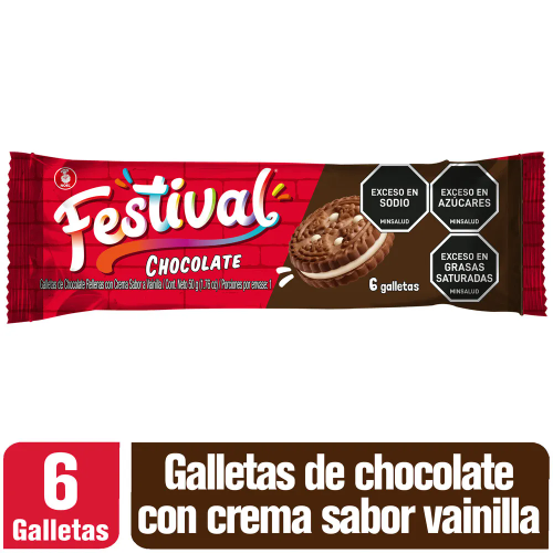 FESTIVAL CHOCOLATE x 6 Und