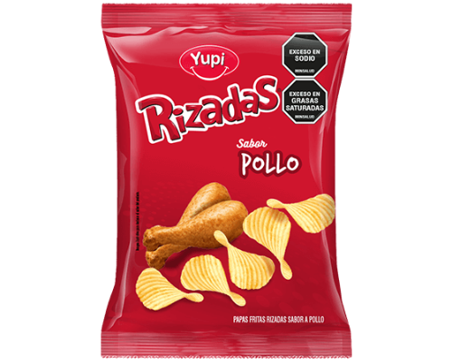 RIZADAS POLLO x 105 Gr (Familiar)