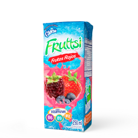 Bebida Fruttsi Frutos Rojos 250 Ml
